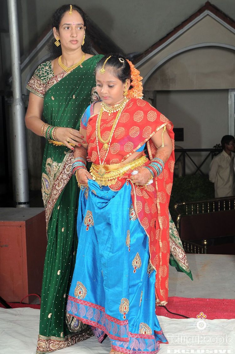 Krishnamraju daughter half saree function: at  Photo Gallery