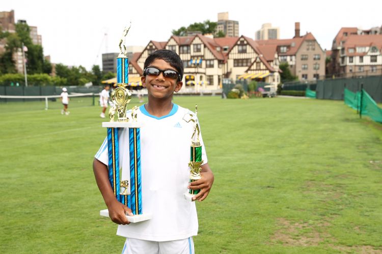Nishesh Basavareddy competing for Grand Slam News