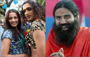 Celina-Ramdev Baba
