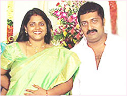 Prakash Raj couple