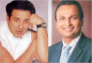 Sunny Deol, Anil Ambani